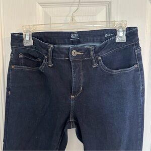 a.n.a. Dark Wash Super Skinny Size 8 Jeans